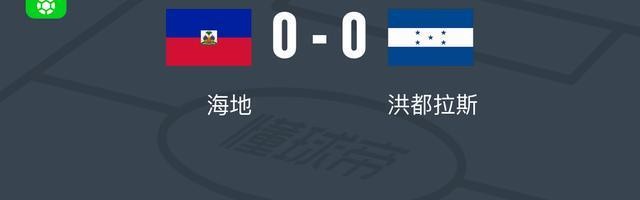 海地0-0洪都拉斯，迪森错失良机
