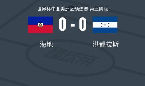 海地0-0洪都拉斯，迪森错失良机