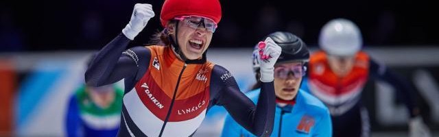 短道世锦赛舒尔廷成“全能女王” 刘氏兄弟状态回暖