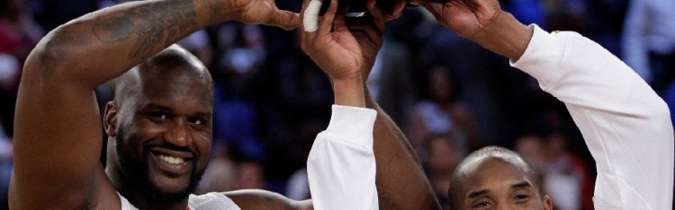 昔日OK组合！2009年的今天：科比与奥尼尔携手获得全明星赛MVP